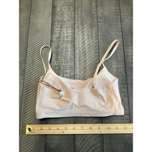 Abercrombie & Fitch Nude Bralette Adjustable Straps Seamless Bra Top XS - Picture 4 of 4
